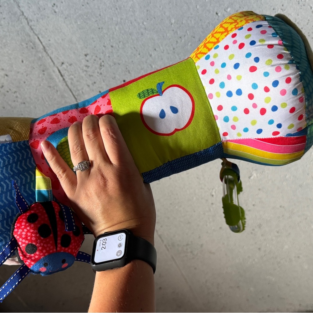 Early Learning Centre Blossom Farm Martha Moo Tummy Time Roller, Physical - Picture 5 of 5